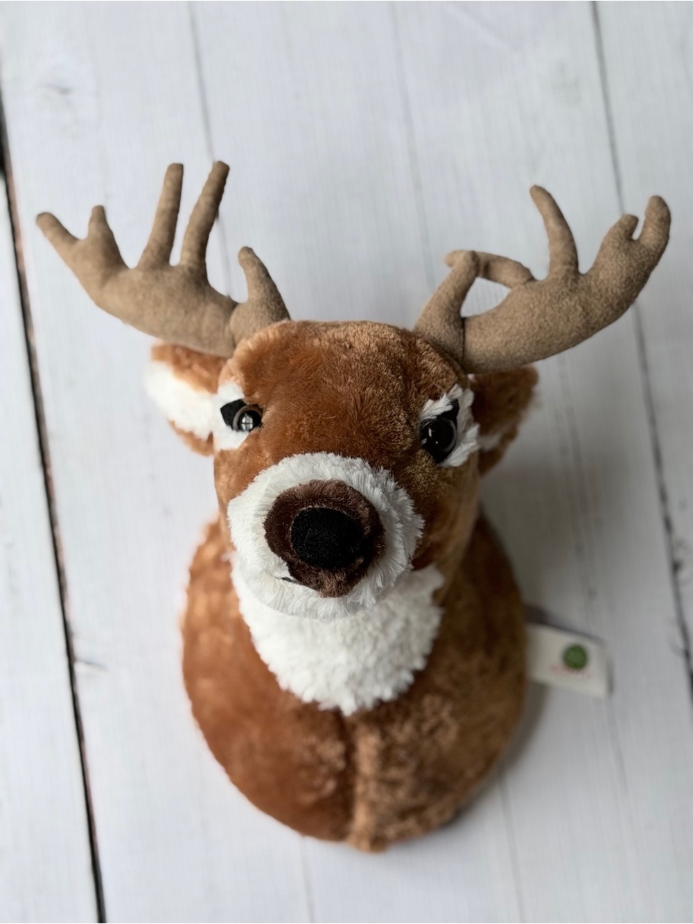 Adore 13" Boone the Whitetail Deer Plush Wall Mount
